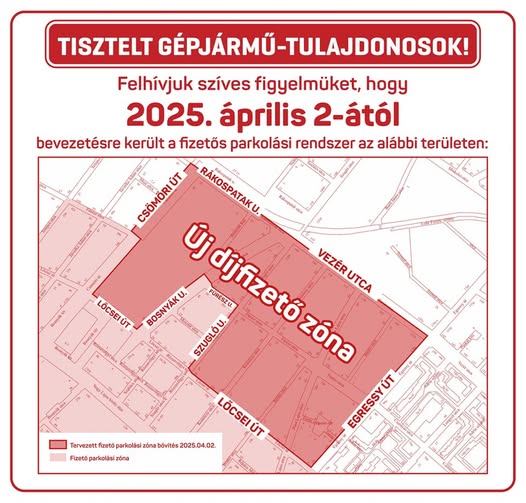 487968756_1173722608098316_3080918422689456505_n FIGYELEM!!! Új területtel bővül a fizetős parkolási övezet Zuglóban.